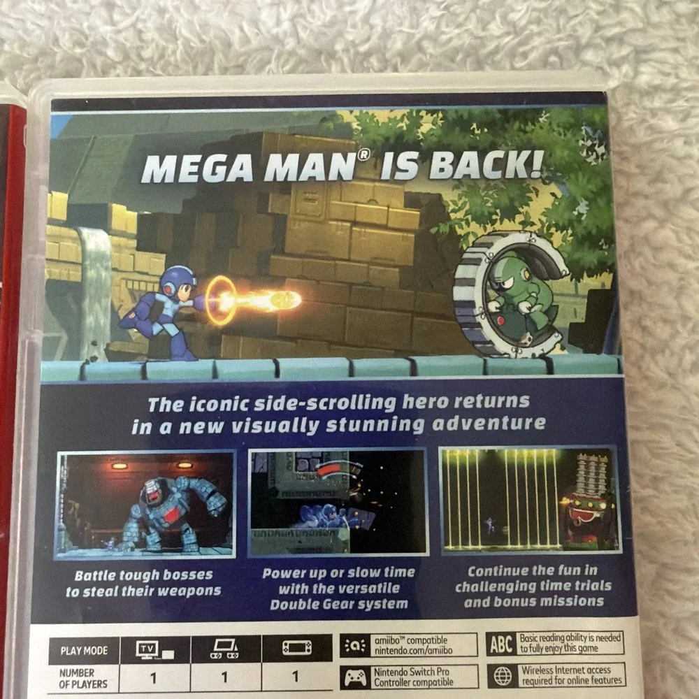 Mega Man X Legacy Collection 1 + 2 + 11 Nintendo Switch Megaman Video Game
